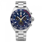  Shop Authentic Tag Heuer Formula 1 Aston Martin Red Bull Racing Blue Dial Silver Steel Strap Watch for Men - CAZ101AB.BA0842 - Luxxuri