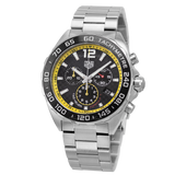  Shop Authentic Tag Heuer Formula 1 Chronograph Black Dial Silver Steel Strap Watch for Men- CAZ101AC.BA0842 - Luxxuri