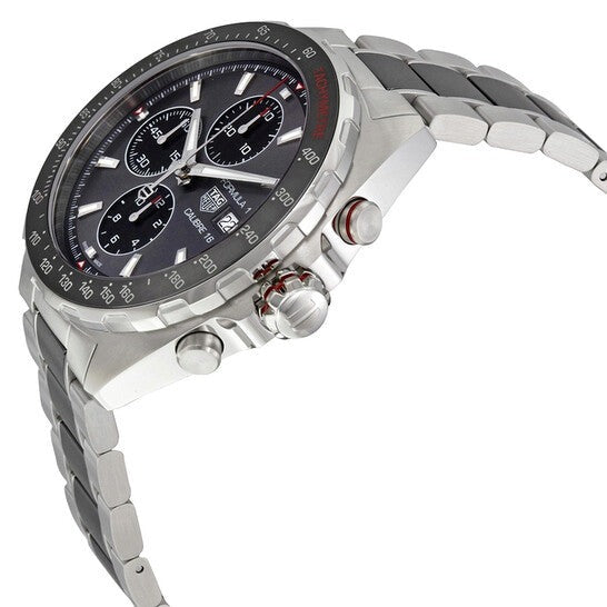  Shop Authentic Tag Heuer Formula 1 Automatic Chronograph Grey Dial Two Tone Strap Watch for Men - CAZ2012.BA0970 - Luxxuri