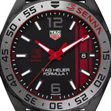  Shop Authentic Tag Heuer Formula 1 Senna Special Edition Black Dial Two Tone Rubber Strap Watch for Men - WAZ1014.FT8027 - Luxxuri