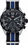  Shop Authentic Tag Heuer Formula 1 Quartz Chronograph Black Dial Two Tone NATO Strap Watch for Men - CAZ1010.FC8197 - Luxxuri