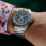  Shop Authentic Tag Heuer Formula 1 Calibre 6 Automatic Blue Dial Silver Steel Strap Watch for Men - WAZ2014.BA0842 - Luxxuri