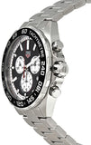  Shop Authentic Tag Heuer Formula 1 Chronograph Black Dial Silver Steel Strap Watch for Men - CAZ101E.BA0842 - Luxxuri