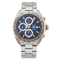 Tag Heuer Formula 1 Automatic Chronograph Blue Dial Silver Strap Watch for Men - CAZ2015.BA0876