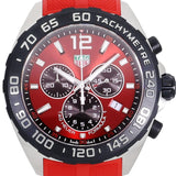  Shop Authentic Tag Heuer Formula 1 Chronograph Red Dial Red Rubber Strap Watch for Men - CAZ101AN.FT8055 - Luxxuri