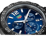  Shop Authentic Tag Heuer Formula 1 Chronograph Blue Dial Silver Steel Strap Watch for Men - CAZ101AV.BA0842 - Luxxuri