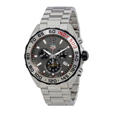  Shop Authentic Tag Heuer Formula 1 Chronograph Indy 500 Special Edition Grey Dial Silver Steel Strap Watch for Men - CAZ1016.EB0058 - Luxxuri