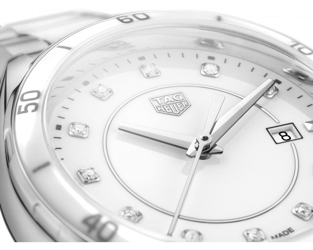  Shop Authentic Tag Heuer Formula 1 Diamonds White Dial Two Tone Steel Strap Watch for Women - WBJ141AD.BA0974 - Luxxuri