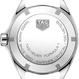  Shop Authentic Tag Heuer Formula 1 Quartz Mother of Pearl White Dial Silver Steel Strap Watch for Women - WBJ1418.BA0664 - Luxxuri