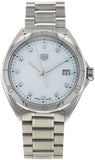  Shop Authentic Tag Heuer Formula 1 Diamonds Mother Of Pearl White Dial Silver Steel Strap Watch for Women - WBJ1419.BA0664 - Luxxuri