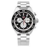  Shop Authentic Tag Heuer Formula 1 Chronograph Black Dial Silver Steel Strap Watch for Men - CAZ101E.BA0842 - Luxxuri