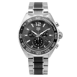 Shop Authentic Tag Heuer Formula 1 Anthracite Dial Two Tone Steel Strap Watch For Men - CAZ1011.BA0843 - Luxxuri