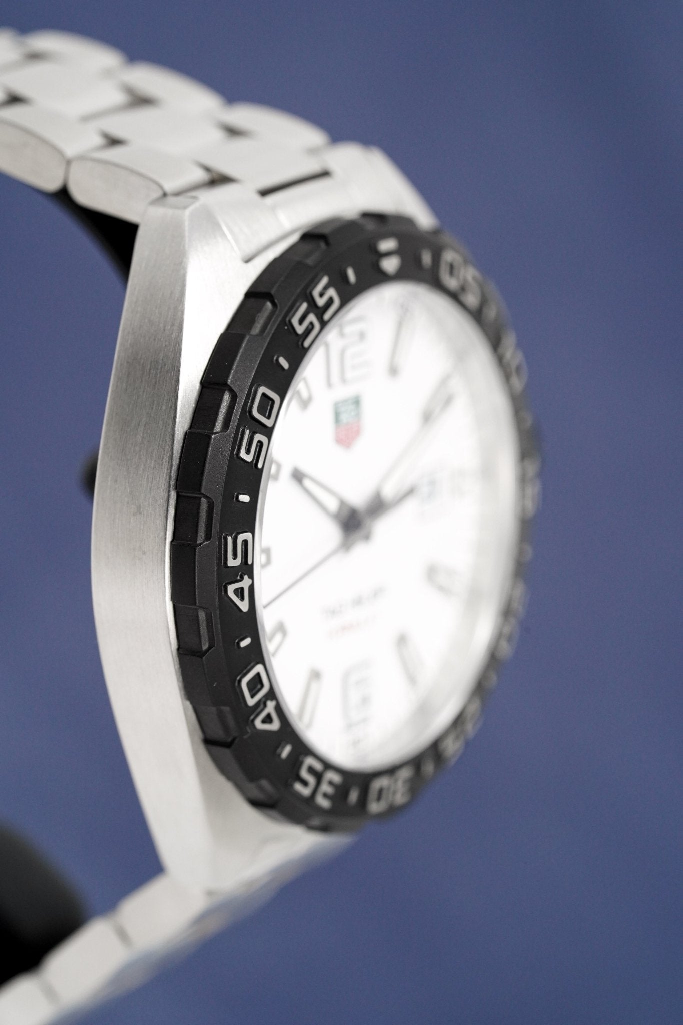 Tag Heuer Formula 1 White Dial Silver Steel Strap Watch for Men - WAZ1111.BA0875