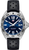 Shop Authentic Tag Heuer Formula 1 Quartz Blue Dial Black Rubber Strap Watch for Men - WAZ1118.FT8023 - Luxxuri