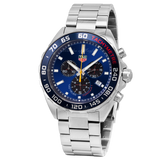  Shop Authentic Tag Heuer Formula 1 Red Bull Racing Chronograph Blue Dial Silver Steel Strap Watch for Men - CAZ101AK.BA0842 - Luxxuri