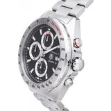  Shop Authentic Tag Heuer Formula 1 Calibre 16 Automatic Chronograph Black Dial Silver Steel Strap Watch for Men - CAZ2010.BA0876 - Luxxuri