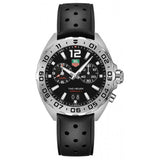  Shop Authentic Tag Heuer Formula 1 Alarm Quartz Black Dial Black Rubber Strap Watch for Men -  WAZ111A.FT8023 - Luxxuri