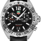  Shop Authentic Tag Heuer Formula 1 Alarm Quartz Black Dial Black Rubber Strap Watch for Men -  WAZ111A.FT8023 - Luxxuri