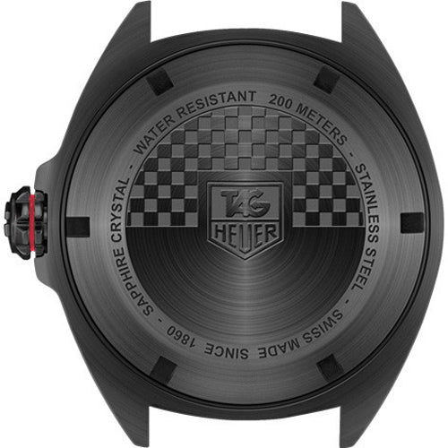  Shop Authentic Tag Heuer Formula 1 Automatic Black Dial Black Rubber Strap Watch for Men - WAZ2115.FT8023 - Luxxuri