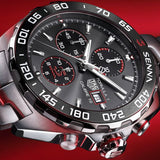  Shop Authentic Tag Heuer Formula 1 Chronograph Senna Grey Dial Silver Steel Strap Watch for Men - CAZ201D.BA0633 - Luxxuri