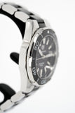  Shop Authentic Tag Heuer Aquaracer Quartz Black Dial Two Tone Steel Strap Watch for Men - WAY131A.BA0913 - Luxxuri