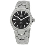  Shop Authentic Tag Heuer Link Quartz Black Dial Silver Steel Strap Watch for Women - WBC2110.BA0603 - Luxxuri