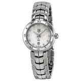  Shop Authentic Tag Heuer Link Diamonds Mother of Pearl Dial Silver Steel Strap Watch for Women -  WAT1417.BA0954 - Luxxuri