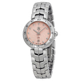  Shop Authentic Tag Heuer Link Diamonds Pink Dial Silver Steel Strap Watch for Women - WAT1415.BA0954 - Luxxuri