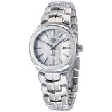  Shop Authentic Tag Heuer Link Quartz Mother of Pearl Dial Silver Steel Strap Watch for Women - WBC1310.BA0600 - Luxxuri