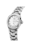  Shop Authentic Tag Heuer Link Quartz Diamonds Mother of Pearl Dial Silver Steel Strap Watch for Women - WBC1312.BA0600 - Luxxuri