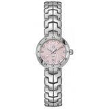  Shop Authentic Tag Heuer Link Diamonds Pink Dial Silver Steel Strap Watch for Women - WAT1415.BA0954 - Luxxuri
