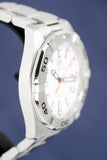  Shop Authentic Tag Heuer Aquaracer Quartz White Dial Silver Steel Strap Watch for Men - WBD1111.BA0928 - Luxxuri