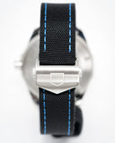  Shop Authentic Tag Heuer Aquaracer Calibre 5 Automatic Black Dial Black Nylon Strap Watch for Men - WAY201C.FC6395 - Luxxuri