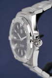  Shop Authentic Tag Heuer Aquaracer Quartz Black Dial Silver Steel Strap Watch for Men - WAY1110.BA0928 - Luxxuri