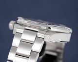  Shop Authentic Tag Heuer Aquaracer Chronograph White Dial Silver Steel Strap Watch for Men - WAY111Y.BA0928 - Luxxuri