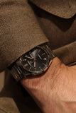  Shop Authentic Tag Heuer Carrera Day Date Black Dial Silver Steel Strap Watch for Men - WBN2013.BA0640 - Luxxuri