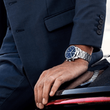  Shop Authentic Tag Heuer Carrera Chronograph 41mm Blue Dial Silver Steel Strap Watch for Men - CBK2112.BA0715 - Luxxuri
