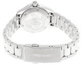  Shop Authentic Tag Heuer Aquaracer Quartz Mother of Pearl White Dial Silver Steel Strap Watch for Women - WBD1411.BA0741 - Luxxuri