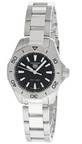  Shop Authentic Tag Heuer Aquaracer Professional 200 Quartz Black Dial Silver Steel Strap Watch for Women - WBP1410.BA0622 - Luxxuri