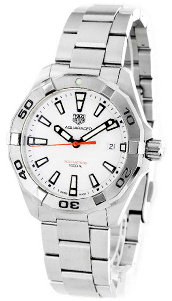  Shop Authentic Tag Heuer Aquaracer White Dial Watch for Men - WBD1111.BA0928 - Luxxuri