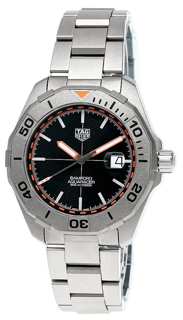  Shop Authentic Tag Heuer Aquaracer Bamford Automatic Black Dial Grey Steel Strap Watch for Men - WAY208F.BF0638 - Luxxuri