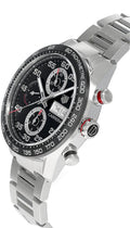  Shop Authentic Tag Heuer Carrera Chronograph Black Dial Silver Steel Strap Watch for Men - CBN2A1AA.BA0643 - Luxxuri