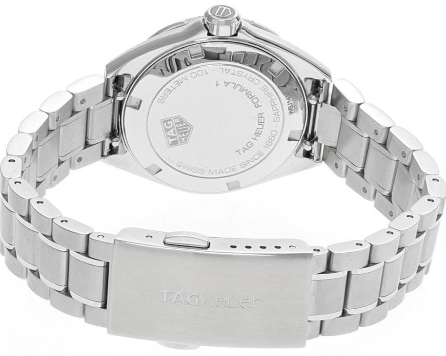  Shop Authentic Tag Heuer Formula 1 Quartz Mother of Pearl White Dial Silver Steel Strap Watch for Women - WBJ1418.BA0664 - Luxxuri