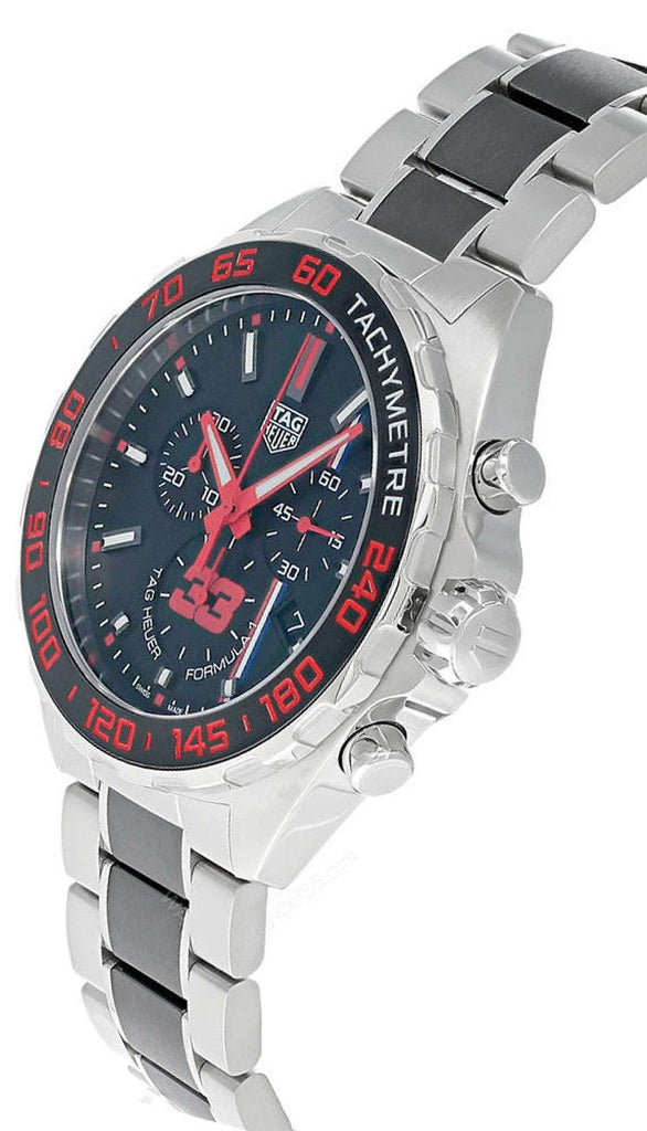  Shop Authentic Tag Heuer Formula 1 Max Verstappen Limited Edition Grey Dial Two Tone Steel Strap Watch for Gents - CAZ101U.BA0843 - Luxxuri