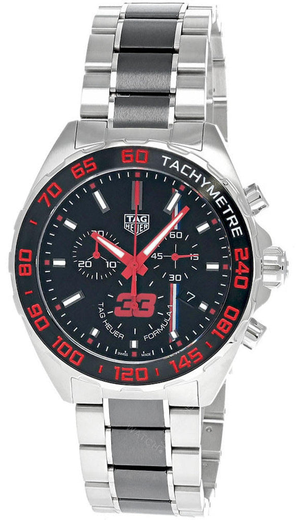  Shop Authentic Tag Heuer Formula 1 Max Verstappen Limited Edition Grey Dial Two Tone Steel Strap Watch for Gents - CAZ101U.BA0843 - Luxxuri