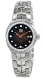  Shop Authentic Tag Heuer Link Quartz Diamonds Black Dial Silver Steel Strap Watch for Men - WBC131G.BA0649 - Luxxuri