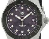  Shop Authentic Tag Heuer Aquaracer Quartz Mother of Pearl Black Dial Black NATO Strap Watch for Women - WAY131M.FT6092 - Luxxuri