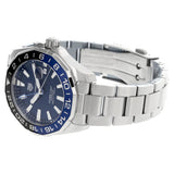  Shop Authentic Tag Heuer Aquaracer GMT Calibre 6 Automatic Blue Dial Silver Steel Strap Watch for Men - WAY201T.BA0927 - Luxxuri