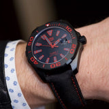  Shop Authentic Tag Heuer Aquaracer Caliber 5 Black Dial Black Nylon Strap Watch for Men - WAY208A.FC6381 - Luxxuri