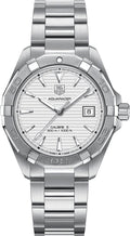  Shop Authentic Tag Heuer Aquaracer Automatic White Dial Silver Steel Strap Watch for Men - WAY2111.BA0928 - Luxxuri